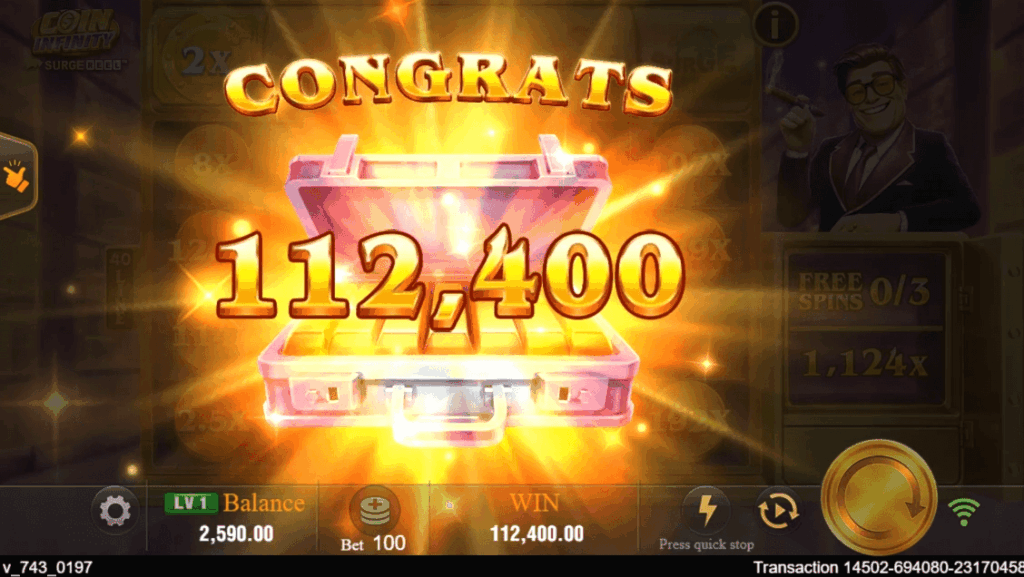 Coin Infinity Surge Reel Demo Panoorin at Subukan Ngayon
