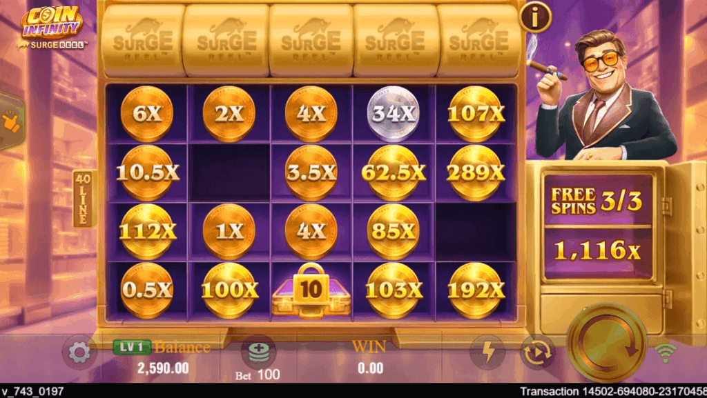 Coin Infinity Surge Reel Slot Ang Pinakabagong Hit sa Online Casinos
