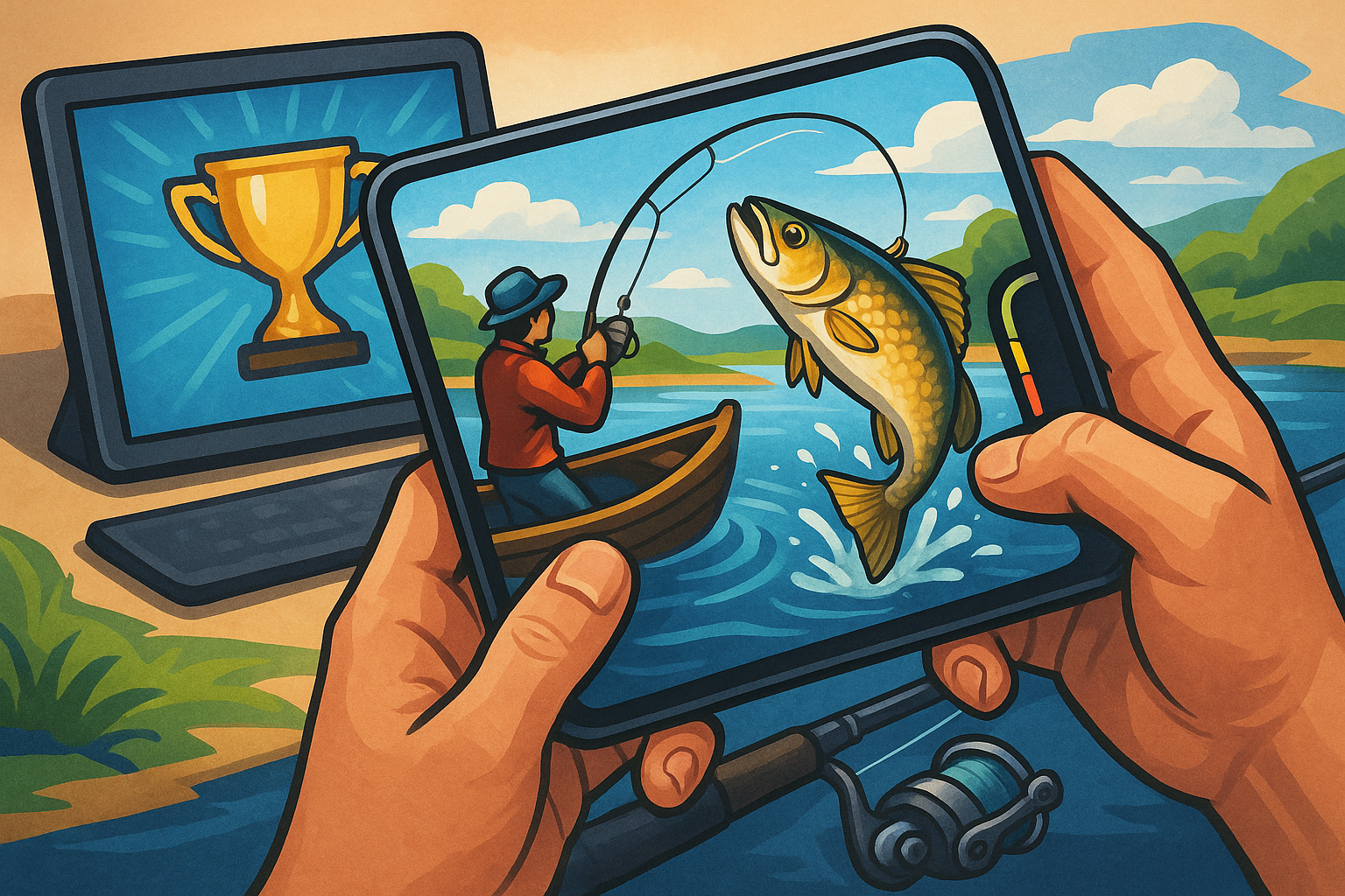 All-Star Fishing Free Isang Masining na Paglalakbay sa Mundo ng Digital na Pangingisda at Panalo